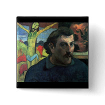 Eugène Henri Paul Gauguin - Self Portrait with Yel