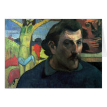 Eugène Henri Paul Gauguin - Self Portrait with Yel