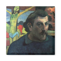 Eugène Henri Paul Gauguin - Self Portrait with Yel