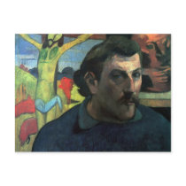 Eugène Henri Paul Gauguin - Self Portrait with Yel