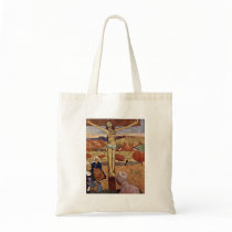 Eugène Henri Paul Gauguin - Yellow Christ Canvas Bag
