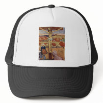 Eugène Henri Paul Gauguin - Yellow Christ Mesh Hats