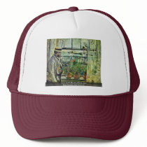 Eugène Manet On The Isle Of Wight Hat
