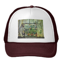 Eugène Manet On The Isle Of Wight Hat