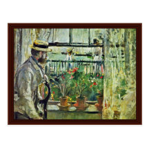 Eugène Manet On The Isle Of Wight Postcard