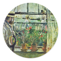 Eugène Manet On The Isle Of Wight Stickers