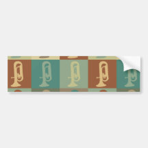 Euphonium Pop Art Bumper Sticker
