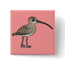 Eurasian Curlew Buttons