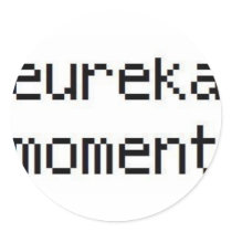Eureka Moment Band Sticker