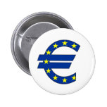 euro currency symbol money sign pins