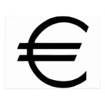 Euro - Money Post Cards
