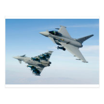 EUROFIGHTERS POST CARD