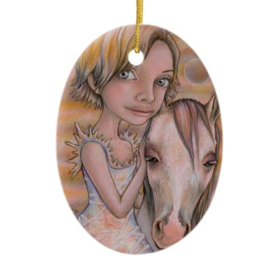 Europa and Snowflake Ornaments