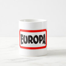 Europa Graffiti Coffee Mug