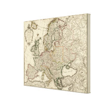 Europe 27 canvas print