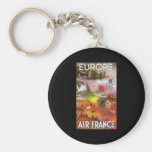 Europe Air France Keychain