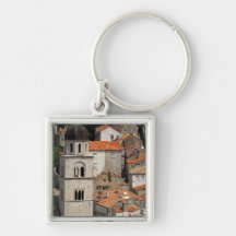 Europe, Croatia. Mediaeval walled city of Keychains