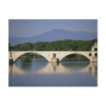 Europe, France, Provence, Avignon. Pont St, Post Card