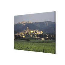 Europe, France, Provence, Vaucluse, SSablet, Stretched Canvas Prints