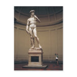 Europe, Italy, Florence. The actual size of Post Cards