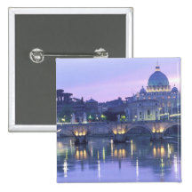 Europe, Italy, Rome, The Vatican. St. Peter's & Buttons