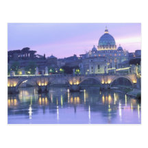 Europe, Italy, Rome, The Vatican. St. Peter's & Postcard