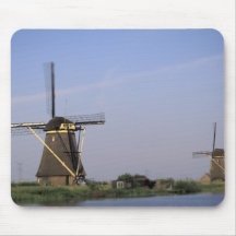 Europe, Netherlands, Zuid Holland, Kinderdijk. Mouse Pad