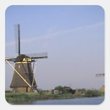 Europe, Netherlands, Zuid Holland, Kinderdijk. Stickers