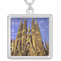 Europe, Spain, Barcelona, Sagrada Familia Necklace