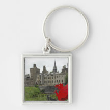 Europe, Wales, Cardiff. Cardiff Castle. Welsh 2 Keychains
