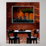 European Bistro Poster