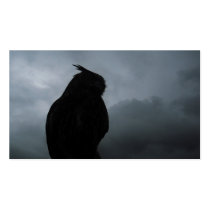 European Eagle Owl Business Cards