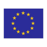 European Union Flag postcards