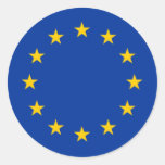 European Union Stars Stickers