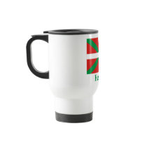 Euskadi (País Vasco) flag with name Coffee Mug