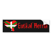 Euskal Herria Bumper Stickers
