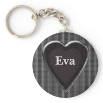 Eva Stole My Heart Keychain