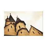Evangelic church tower, Sibiu Canvas Print