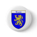 Evans Coat of Arms/Family Crest (Wales) buttons