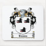 Evans Family Crest Mouse Pad