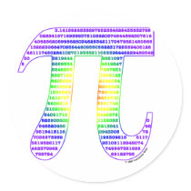 Evan's Pi #1 Sticker