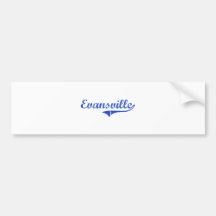 Evansville City Classic Bumper Sticker