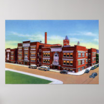 Evansville Indiana Central High School Poster
