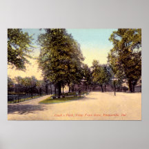 Evansville Indiana Cooks Park Print