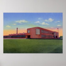 Evansville Indiana Mechanic Arts School Print