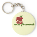Eve was Framed keychains