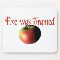 Eve was framed mousemat