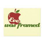 Eve was Framed postcards