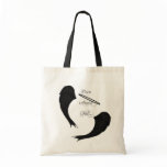 EVEN ANGELS FALL TOTE CANVAS BAG