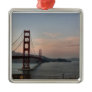 Evening at Golden Gate Bridge Christmas Ornaments